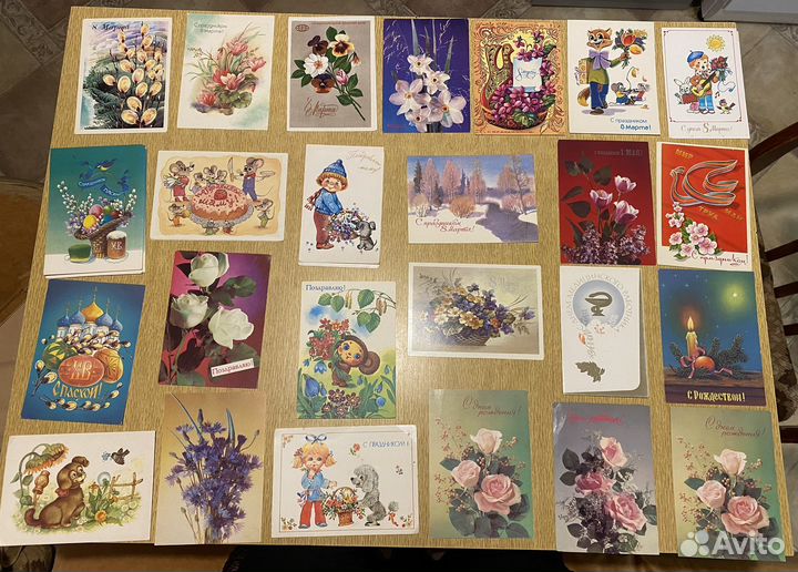 Открытки СССР, не подписанные