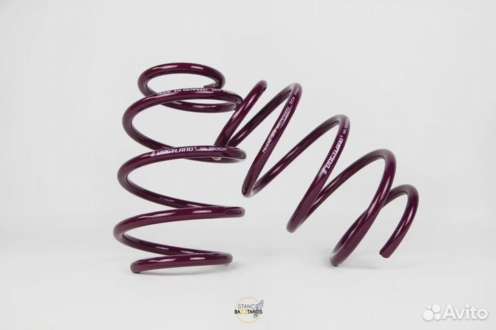 Пружины Vogtland с занижением VW Vento 1HX0, 1EX0