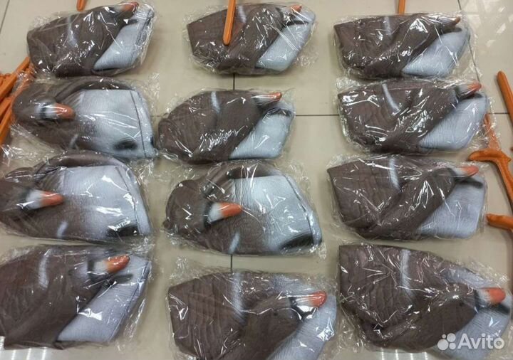 Чучела гусей 40шт