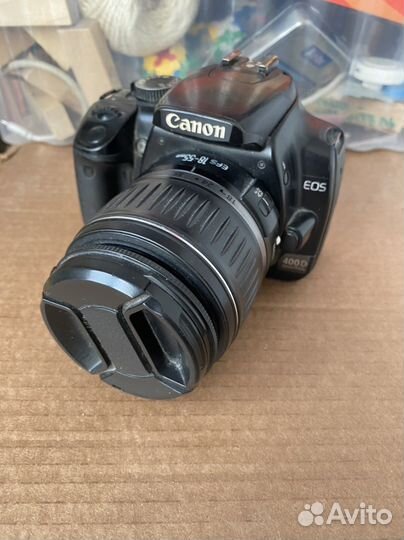 Зеркальный фотоаппарат canon 400d kit