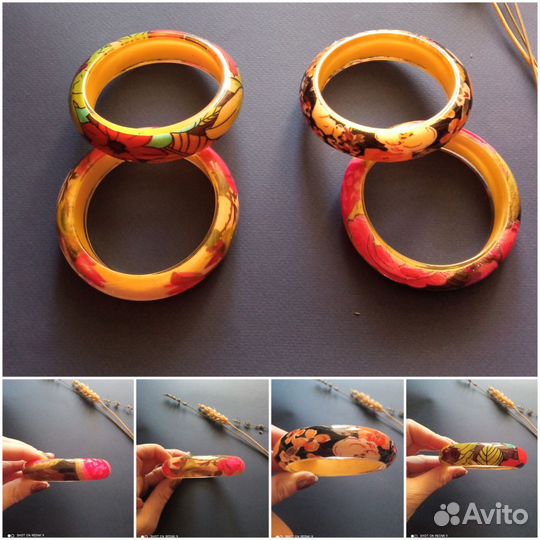 Браслеты новые пластиковые