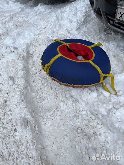 Тюбинг ватрушка 80 см бу