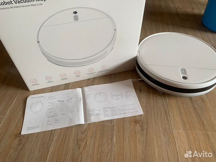 Робот пылесос xiaomi Mi robot vacuum mop 2 lite