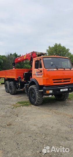 КАМАЗ 43114 с КМУ, 2011