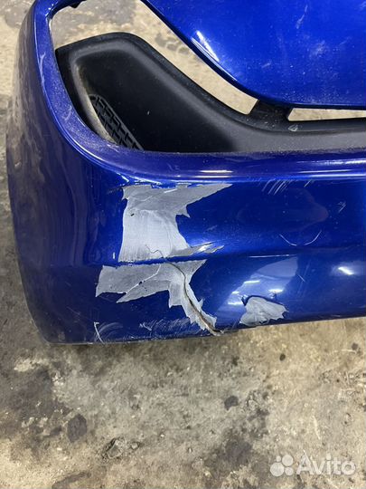 Бампер передний солярис 1