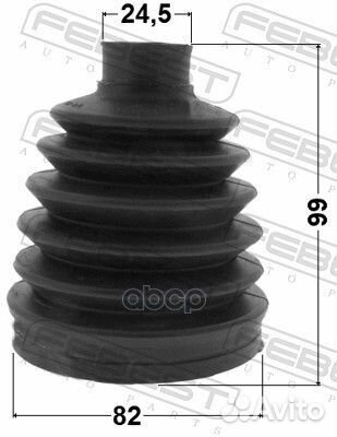 Пыльник ШРУСа наружного (82x99x24.5) комплект
