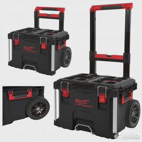 Ящик на колесах milwaukee packout trolley BOX