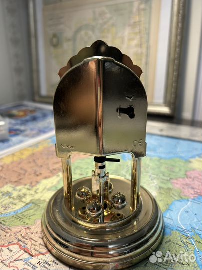 Часы старинные настольные торрсионные Kundo