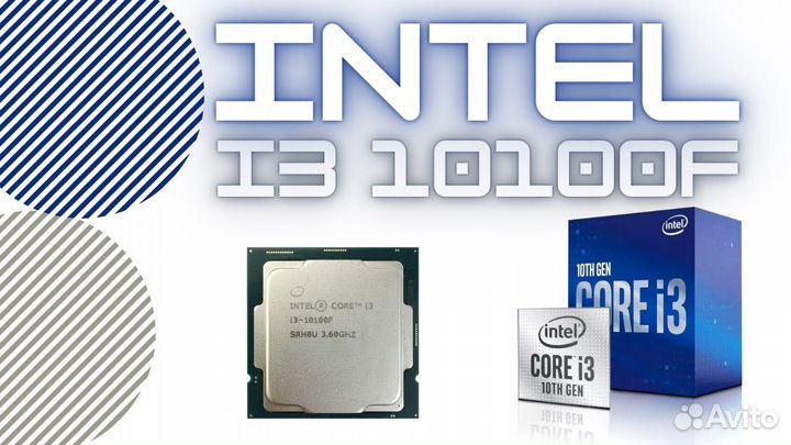 Gigabyte H410m h v2+i3 10100F+16Gb DDR4 новое