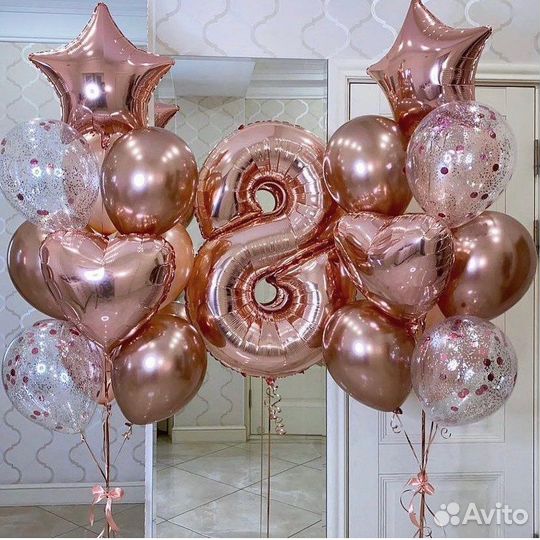 Воздушные гелиевые шары с доставкой