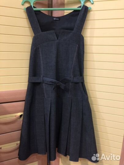 Сарафан школьный на девочку 7-9 лет