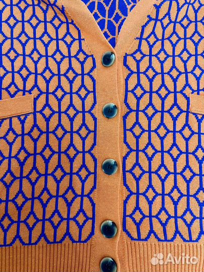 Кардиган monochrome cardi pattern luxe