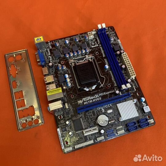 Материнская плата Asrock H61M-Hvgs на Lga1155