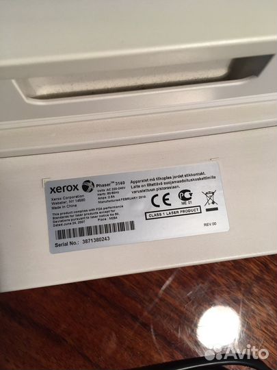 Принтер лазерный xerox Phaser 3140