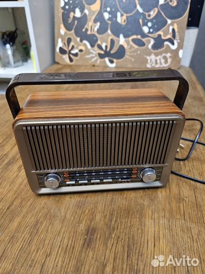 Блютуз Bluetooth колонк Kemai MD-510BT ретро Новый