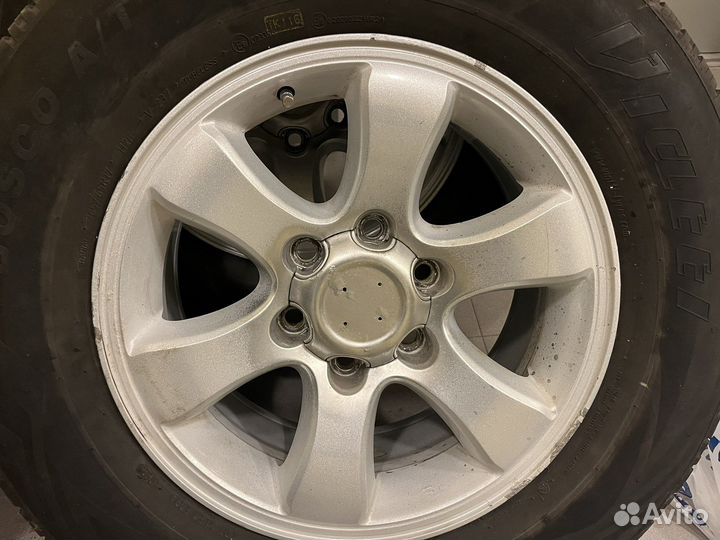 Диски на toyota land cruiser prado 120 265/65/17