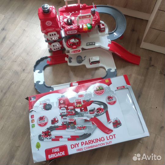 Парковка пожарная часть