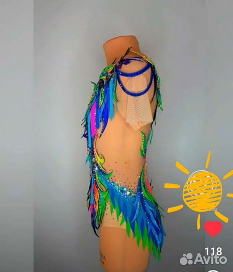 Купальник для худ. гимнастики, рост 143- 154