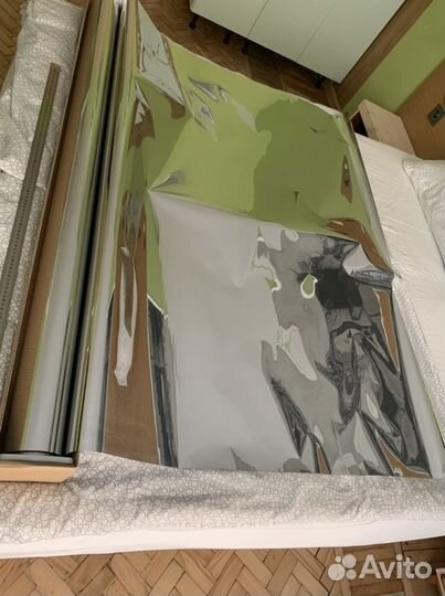 Тонировка пленка зеркальная Scorpio silver