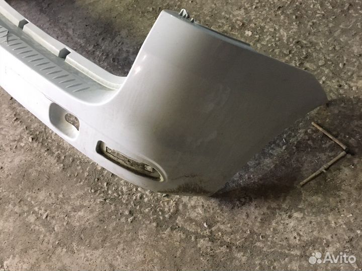 Бампер задний на largus