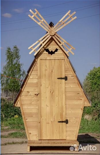 Уличный туалет с установкой SKU008