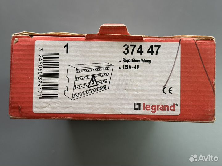 Кросс-модуль 125А Legrand 37447