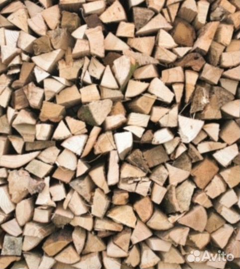 Дрова колотые