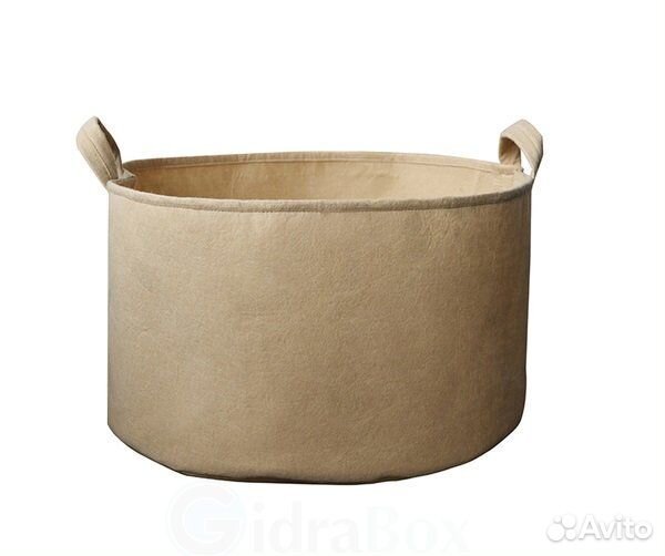 Горшок текстильный TAN Fabric Pot 19 л с ручками