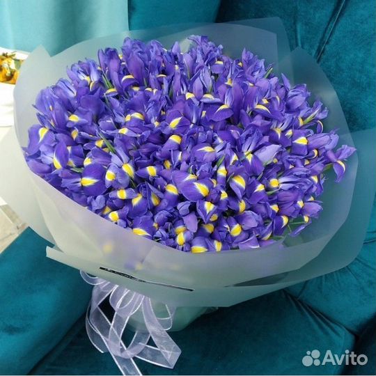 Шикарные ирисы Букет из ирисов, доставка