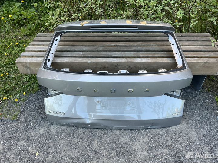 Крышка багажника skoda kodiaq