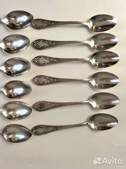 Столовые ложки Мельхиор Фаберже