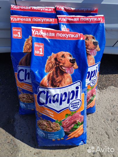 Корм для собак Chappi 15 кг