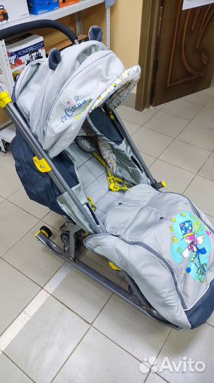 Санки коляска nika kids
