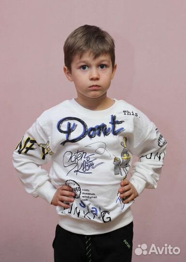 Кофта свитшот. Размеры с 116-134