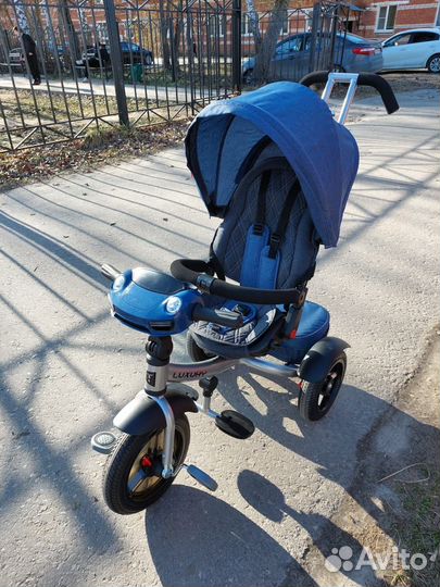 Детский трехколесный велосипед новый