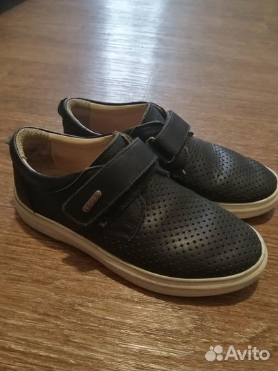 Туфли школьные кожаные 34