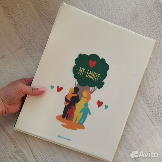 Папка для семейных документов на 3 комплекта, А4