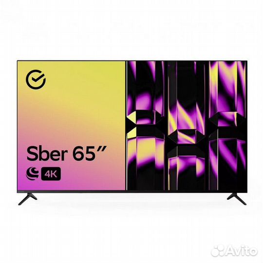 Телевизор Sber SDX-65U4124B, 65
