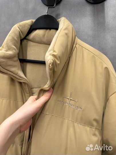 Двухсторонний пуховик stone island 4490