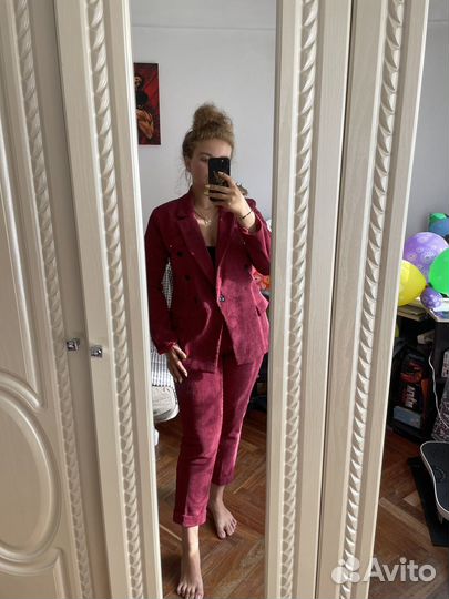 Вельветовый костюм