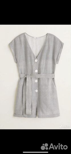 Комбинезон льняной mango