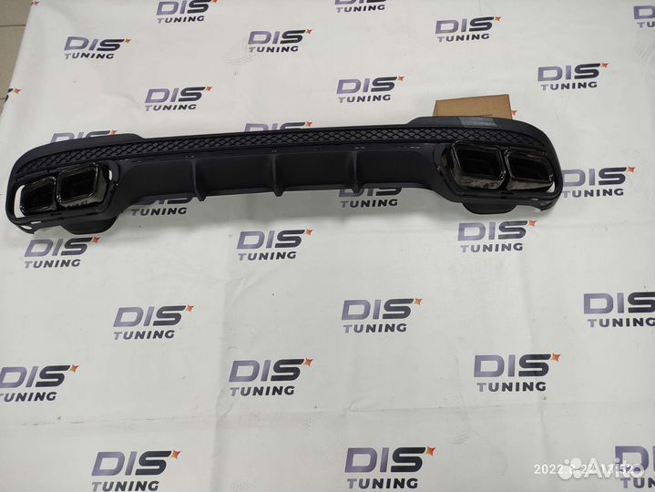 Диффузор Mercedes E-class w212 13-16г 63 AMG blaсk