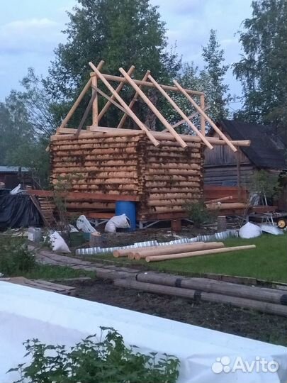 Срубы домов и бань 6х6,6х4,4х4,4х3