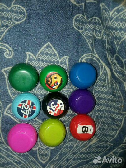 Мячики, обмен