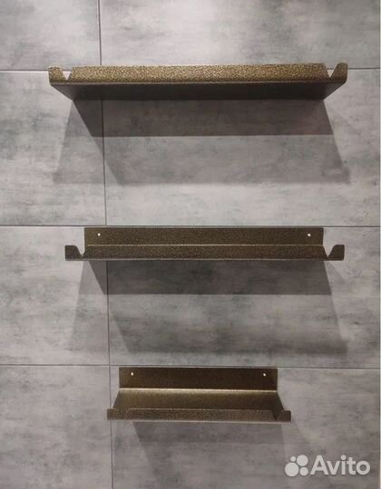 Полки в ванную 3 шт, новые