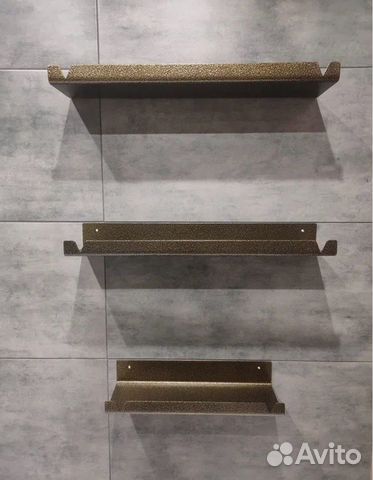 Полки в ванную 3 шт, новые