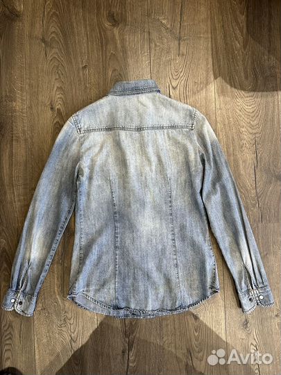 Рубашка джинсовая