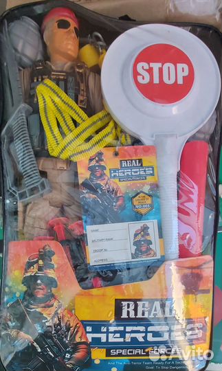 Набор игровой Военный в рюкзачке