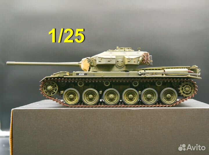 Большая 1/25 модель танка Центурион Марк 3