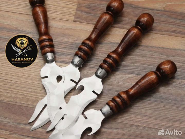 Нож вилка, шашлычный нож